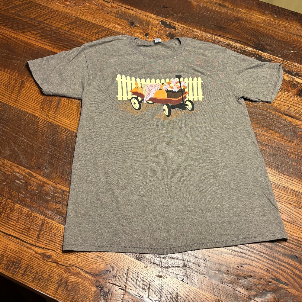 Ladies Fall Graphic Small Soft Tshirt - NEW, never worn